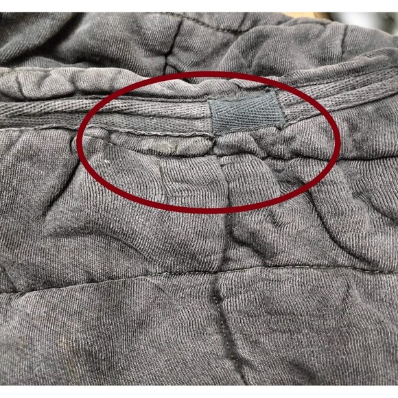 Free People Dolman Quilted Knit Jacket Top Oversized Slouchy Zip-Up XL 284149 - Picture 14 of 14